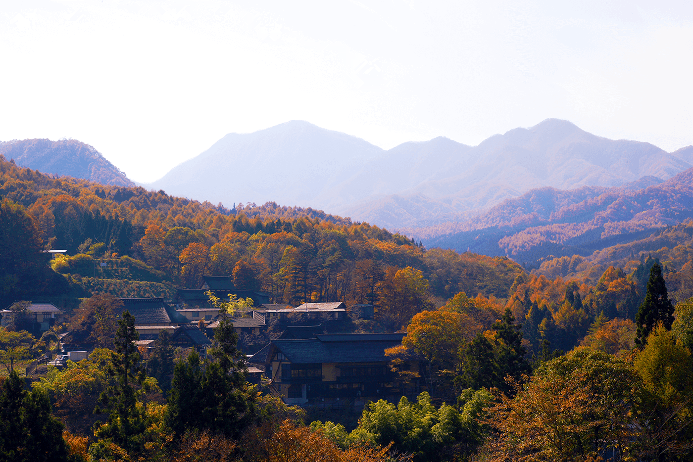 山懐に抱かれた秘湯